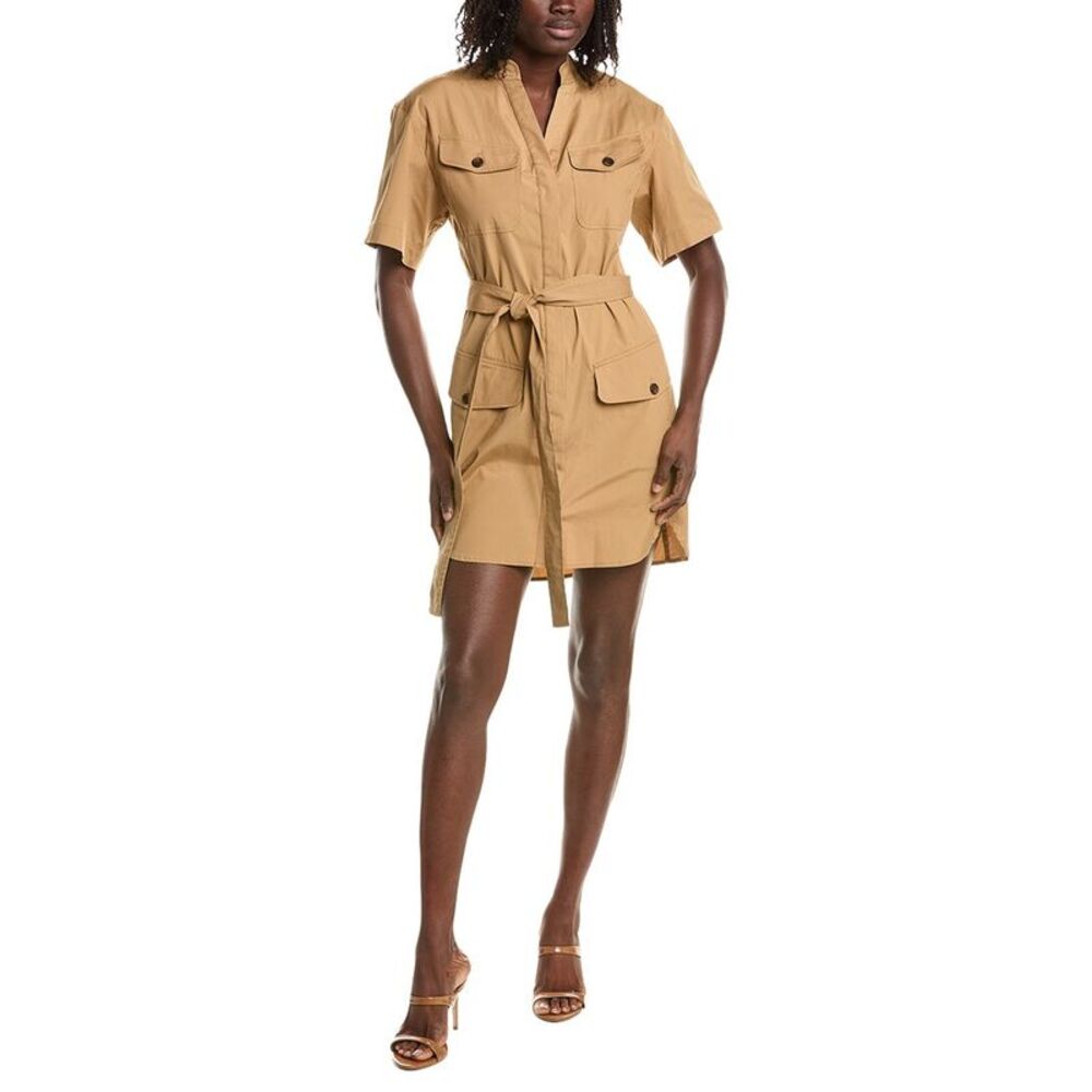 A.L.C. Womens  Quinn Dress, Brown